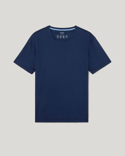 Slim Travel Tee, Navy, hi-res